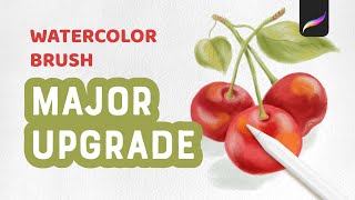 New Procreate Watercolor Brush: Gagebrook