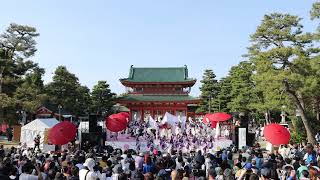 【４K】百華夢想瀬戸内支部「袖時雨」★京都さくらよさこい🌸神宮道ステージ/2023.04.01/CanonEOS90D