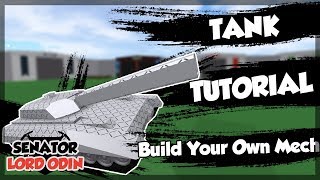 Build your own mech roblox tutorial