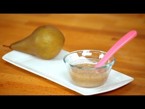 How to Make Pear Puree for Babies | Baby Food How to Make Pear Puree for Babies | Baby Food