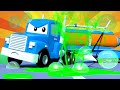 The Vaccum Truck - Carl the Super Truck - Car City ! Cars and Trucks Cartoon for kids