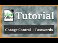 Change Control Management and Password Protection for Documents | LibreOffice Writer Tutorial 2016