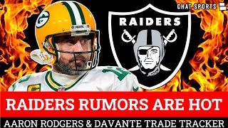 Raiders Rumors Are HOT: Aaron Rodgers Trade Tracker + Former NFL GM Thinks AR12 Joins Davante Adams