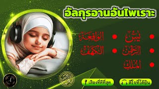 อัลกุรอานอันไพเราะเครื่องกระตุ้นการนอนหล || يس الر حمن الملك الو اقعة الكهف เพื่อชีวิตจะดีขึ้น