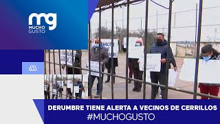 #MuchoGusto / Vecinos de Cerrillos pueden perder sus casas por desmoronamiento de tierra