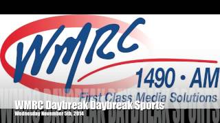 WMRC Daybreak Sports - Wednesday