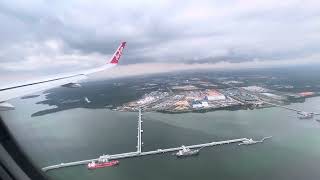 AirAsia 2023/6/23 AK715 KUL-SIN landing