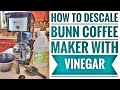 HOW TO DESCALE Bunn Speed Brew Classic /  Velocity GRB Coffee Maker