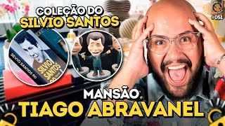 A INACREDITÁVEL COBERTURA DE ABRAVANEL E SUA COLEÇÃO DO SILVIO SANTOS - Podpah Visita #51