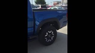 2016 Toyota Tacoma TRD Off-road Blazing Blue Pearl