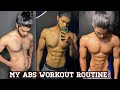 My abs workout routine | Simple and effective abs workout.