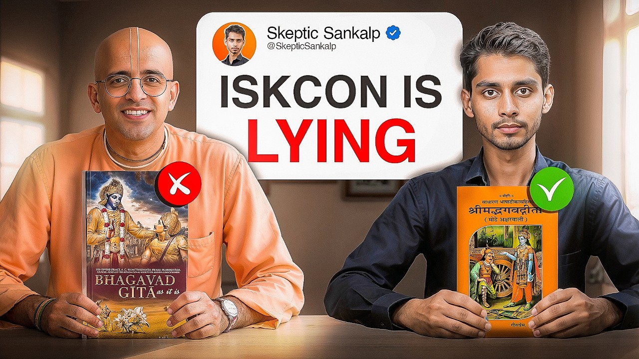 Iskcon S Bhagavad Gita Is A Scam Watch Before You Believe Youtube