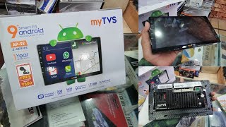 Best Android  Touch For Cars | 9 inch | 2+16 GB | MyTVS Brand | 1 yr Warranty | T3L Fast Processor