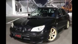 A.M.D特選中古車　スバル　インプレッサ　4HT　4WD　WRX　黒　内装編