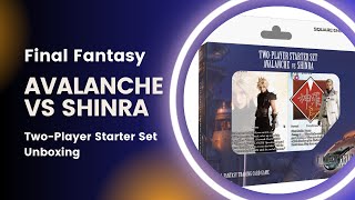 Final Fantasy TCG: Avalanche Vs Shinra Two-Player Set