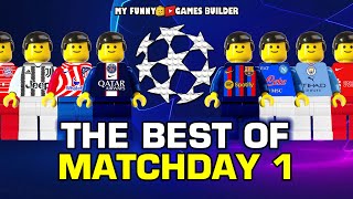 Champions League the best of matchday 1 2022/23 • Top Goals collection in Lego Football