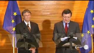 Bill Gates Meets EU presidents To Agree Aid Programs ☆