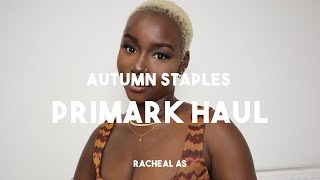 PRMARK HAUL - AUTUMN WINTER STAPLES | RACHEAL AS