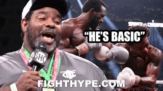 CRAWFORD TRAINER BOMAC DAY AFTER SPENCE BEATDOWN; REVEALS "BASIC" GAMEPLAN & CALLS SPENCE "SLOW"
