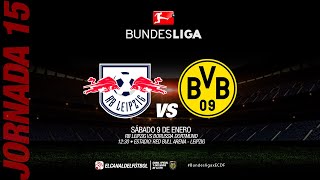 Partido Completo: RB Leipzig vs Borussia Dortmund | Jornada 15 - Bundesliga