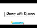 Django get data in select option using jQuery Ajax