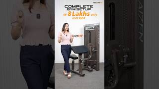 Complete gym setup for ₹8 Lakhs, GST included! Elevate your space with *Kaizen Series* by Prozvofit