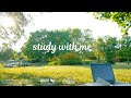 2-HOUR STUDY WITH ME [Pomodoro 25/5] Nature Sounds 🍃 / No Music / Nature Ambience / With Timer