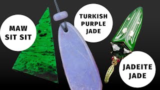 2025 TUCSON GEM SHOWS - Jade, Chrysoprase, Serpentine & More - Jade and Non-Jade Comparisons