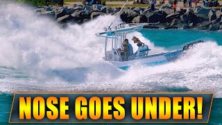 WARNING! NEVER DO THIS AT HAULOVER INLET! | HAULOVER BOATS | WAVY BOATS