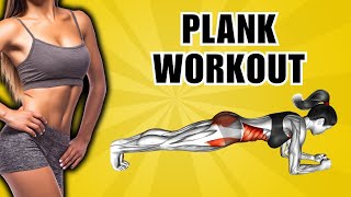 ➜ 5 MINUTE DAILY PLANK WORKOUT 🔥 REDUCE BELLYFAT ➜ FLAT STOMACH ➜ TOTAL CORE 🔥