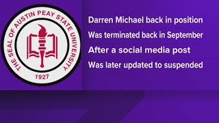 Austin Peay professor reinstated after alleged Charlie Kirk social media post