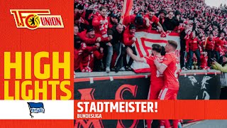 "Überragend!" Derby-Highlights - Hertha BSC - 1.FC Union Berlin 1:4 | Bundesliga