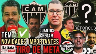 📻 TIRO DE META 📻| NOTICIÁRIOS IMPORTANTES DO ATLÉTICO 🚨| ATLÉTICO DEFINE REFORÇOS🚨| PRÉ TEMPORADA E+