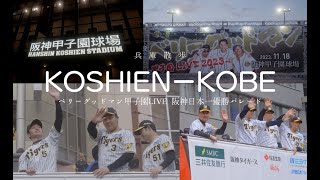 兵庫散歩☆ベリーグッドマン甲子園LIVE２０２３／阪神日本一優勝パレード