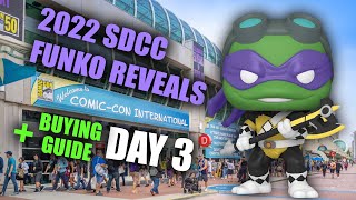 2022 San Diego Comic Con FUNKO POP Reveals: DAY 3 + Buying Guide