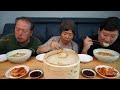 각종 고명 올린 맛있는 잔치국수와 왕만두🥟 banquet noodles u0026 big dumplings🥟 요리 u0026먹방 mukbang eating show