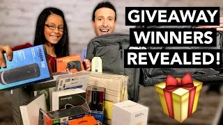 GIVEAWAY WINNERS ANNOUNCED! - Part 1