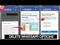 How to Remove Number from Facebook WITHOUT WhatsApp Code | Check your WhatsApp messages Facebook