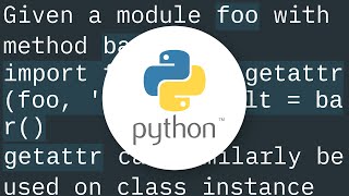 Calling a function of a module by using its name (a string)