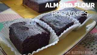 Almond Flour Brownies | Keto | No Sugar | No Butter | No Flour