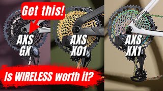 Comparing SRAM AXS Eagle XX1 vs X01 vs GX | Is WIRELESS worth it?