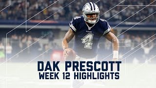 Dak Prescott's 2 TD Day! | Redskins vs. Cowboys | NFL Week 12 Player Highlights