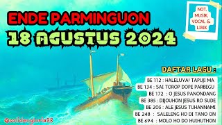 Ende Parmingguon | 18 Agustus 2024 |  HKBP | XII DungTrinitatis | Musik, Not, Vocal, dan Lirik