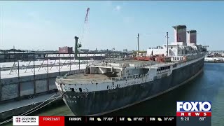 SS United States journey to Mobile delayed again