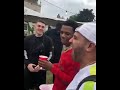 A Boogie wit da Hoodie having his first beer with Post Malone