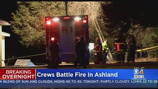 State Police Investigating Fatal Fire Behind Ashland Home