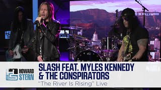 Slash ft. Myles Kennedy & the Conspirators “The River Is Rising” Exclusive for the Stern Show
