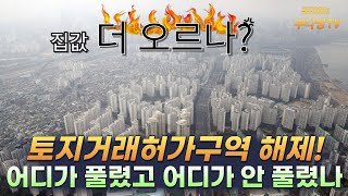 토지거래허가구역 해제! 집값 더 오르나