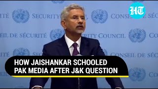 Jaishankar's savage response silences Pak journalist at UN; 'You're asking the wrong minister'