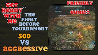 MIR4 - A FRIENDLY FIGHT BEFORE TOURNAMENT STARTS 500 PLAYS GAMEPLAY